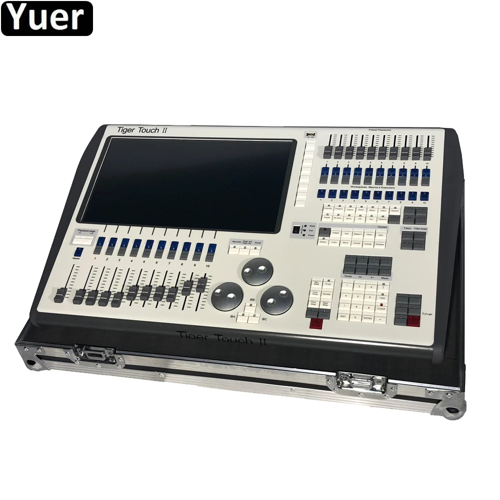 

Professional Music stage Tiger Touch II Controller Newest 11.10 ystem DMX Controller Core i5 processor For Disco DJ Equipmen