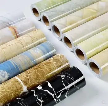 

Wall wall to oil electrostatic cement wall kitchen oil stickers cabinet stove with marble wallpaper