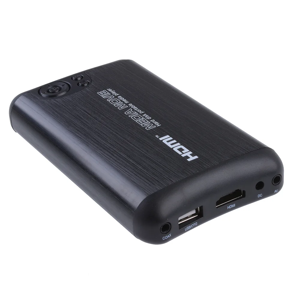 2," SATA медиаплеер Hdd плеер 1080P USB3.0 внешний Hdd медиаплеер с HDMI VGA SD Поддержка MKV H.264 RMVB WMV HDD2506