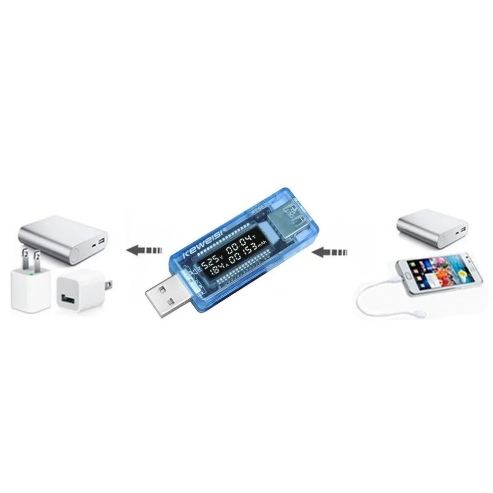 Voltmeter Power Bank USB Battery Tester Volt Current Voltage Doctor Diagnostic Tool Charger Capacity Tester Meter Ammeter