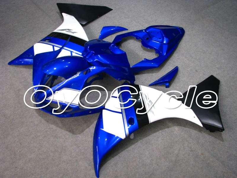 

For Yamaha 09-12 YZFR1 YZF-R1 YZF R1 Motorcycle Fairing Bodywork Kit ABS Plastic Injection 2009 2010 2011 2012 Blue White