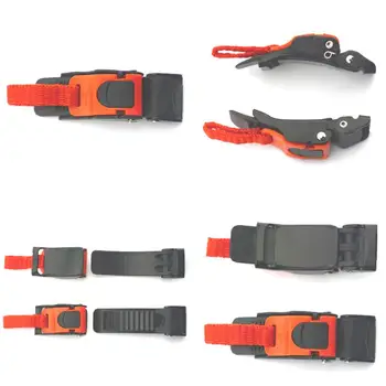 

Dragonpad 1x ATV Bike Helmet Clip Chin Strap Quick Release Pull Buckle For Suzuki
