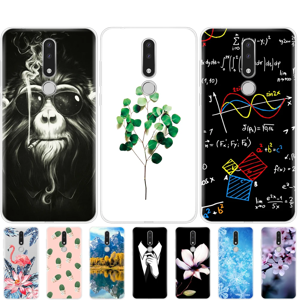 

Phone Case For Nokia 3.1 Plus Case transparent Silicon Soft Tpu Back Cover Nokia3.1 For Nokia 3.1 Plus 2018 protect coque bumper