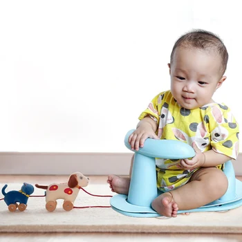 

Infant Shower Bath Tub Seat Safety Bathtub Anti Slip Chair Baby Bathtub water toy