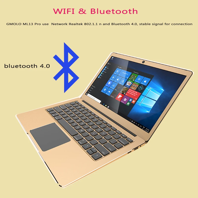 Ноутбук 13," N3450 с четырехъядерным процессором, с отпечатком пальца, 6 ГБ ram, 32 ГБ EMMC, 128 Гб SSD, USB 3,0, HD камера, Windows 10, быстрая загрузка, ноутбук