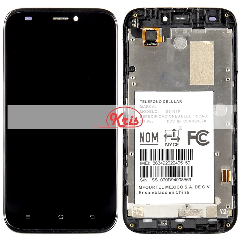 1 шт. для M4 SS1070 1070 ЖК дисплей с сенсорным экраном дигитайзер замена рамкой