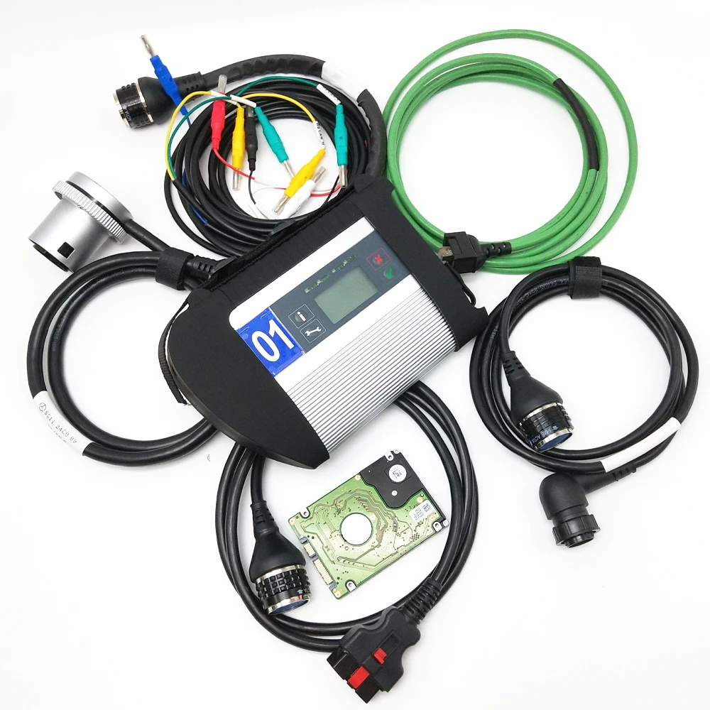 

High Quality Full Chip MB Star C4 V2019.09 Software HDD Wifi Function C4 SD Connect Car Truck OBD2 Diagnostic Tool