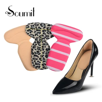 

3 Pairs/set T-Shape Soft Sponge High Heel Arch Support Orthotic Shoes Insoles Foot Heel Protector Massage Cushion Pads for Women