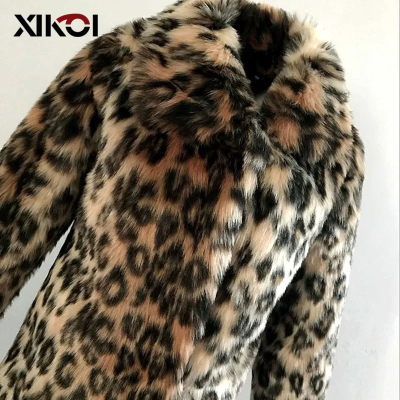 XIKOI женское теплое пальто уличная одежда длинные куртки с широкой талией женский