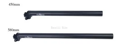 Suspension Seatpost Aluminum Alley more long 580mm 480mm Silve More Lighter Bike Seatpost 06