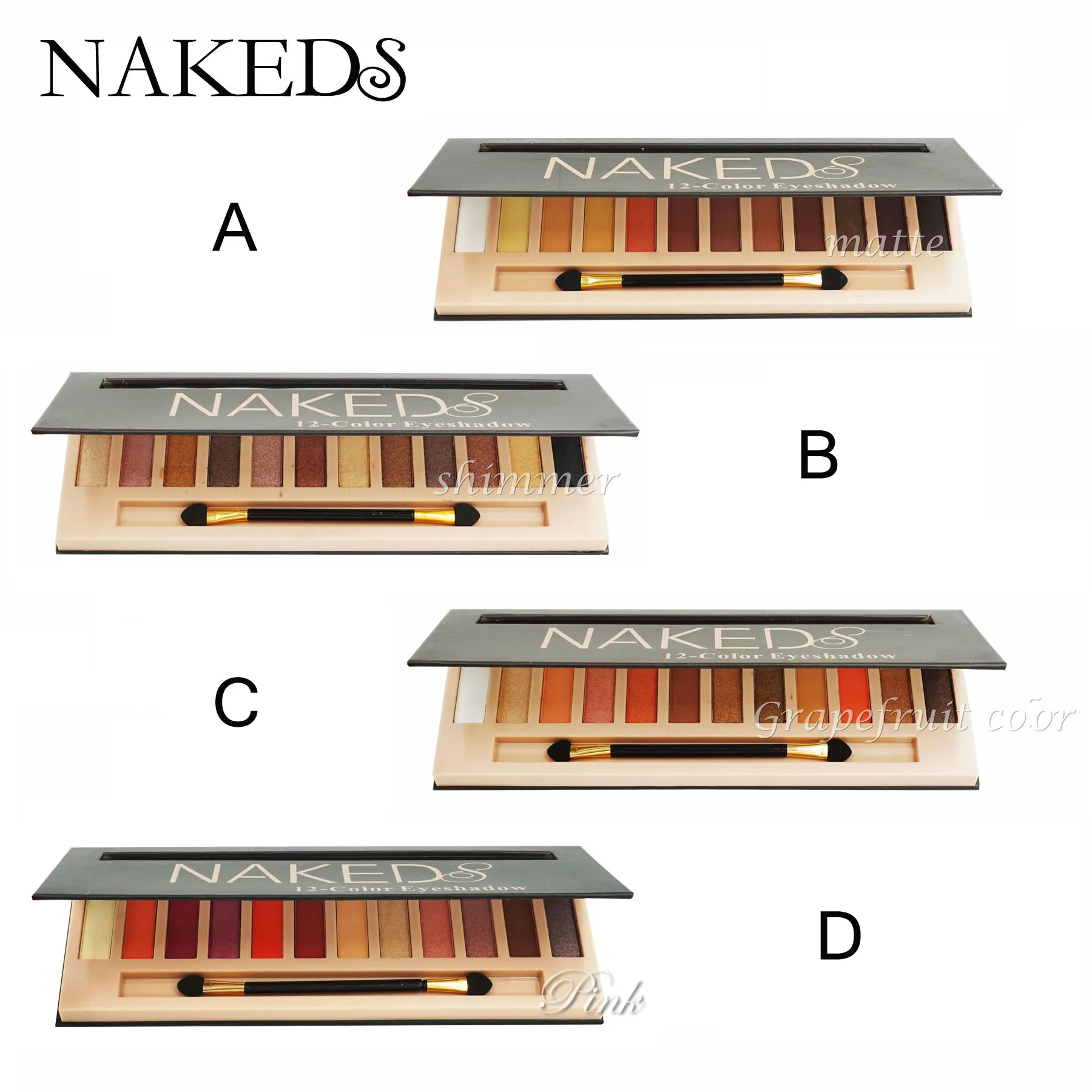 

2018 Branded Cosmetic Makeup Glitter Shimmer Matte Palette Make Up 12 Colors Eyeshadow Palette Nudes Matte Eye Shadow