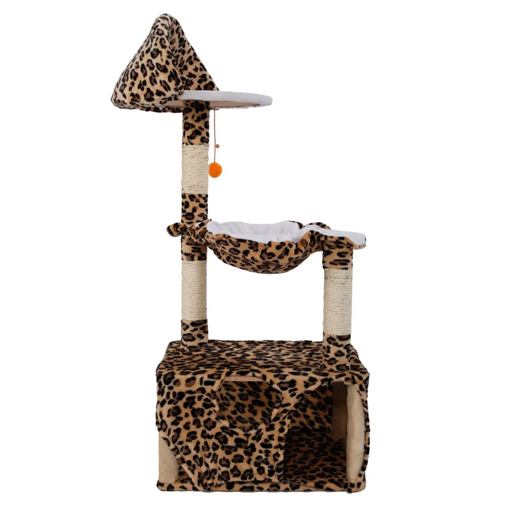 

47" Cat Kitten Tree Condo Furniture Scratching Post Pet Cat Toy House
