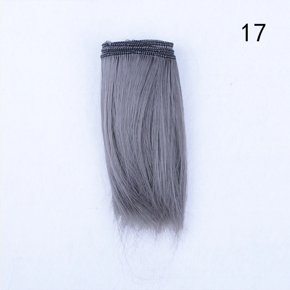 10 см x 100 см DIY новое красочное сварное челка с бахромой средство для наращивания волос высокотемпературная проволока ручной работы волосы для 1/3 1/4 BJD аксессуары для кукол