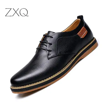 

Handmade Italian Style Men Dress Shoes Split Leather Formal Business Oxfords Shoes Lace Up Men's Flats Footwear