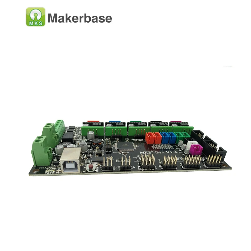 Makerbase MKS Gen V1.4 материнская плата 4 слоя PCB Ramps 1,4 Mega 2560 интегрированная плата управления Поддержка шагового драйвера