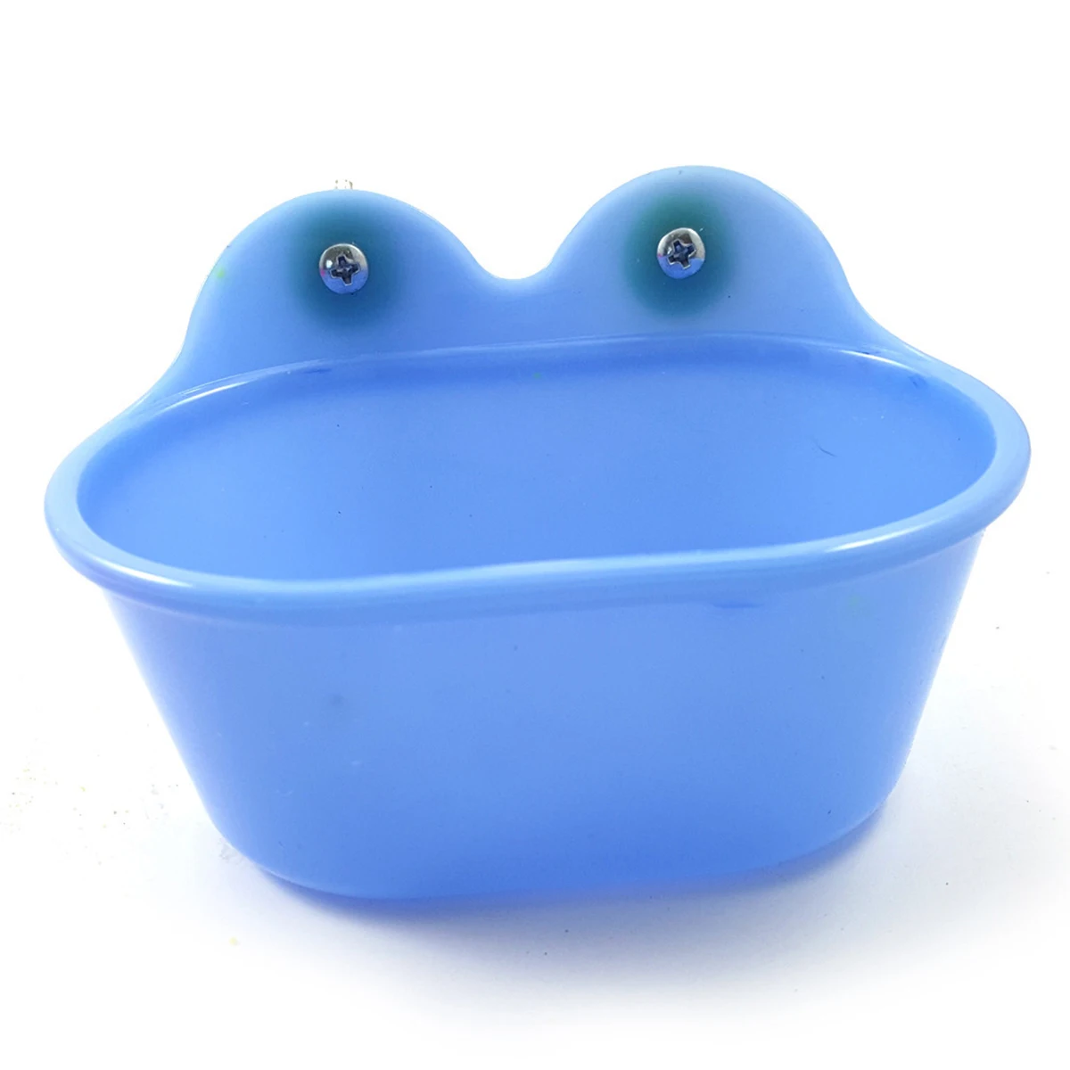 TINGHAO ванна для птицы с зеркалом Bird Cage висит птичий корм чаша ванна для купания для птиц домашние попугаи - Цвет: Blue