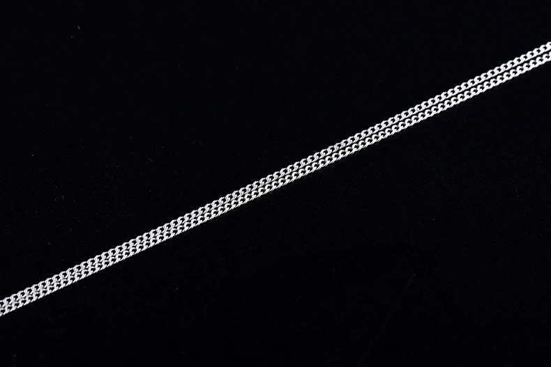 Не поддельные ювелирные изделия S925 стерлингового серебра 925 1 мм Бесконечная цепь Снаряженная 16 18 дюймов Италия найти изысканный лот оптом