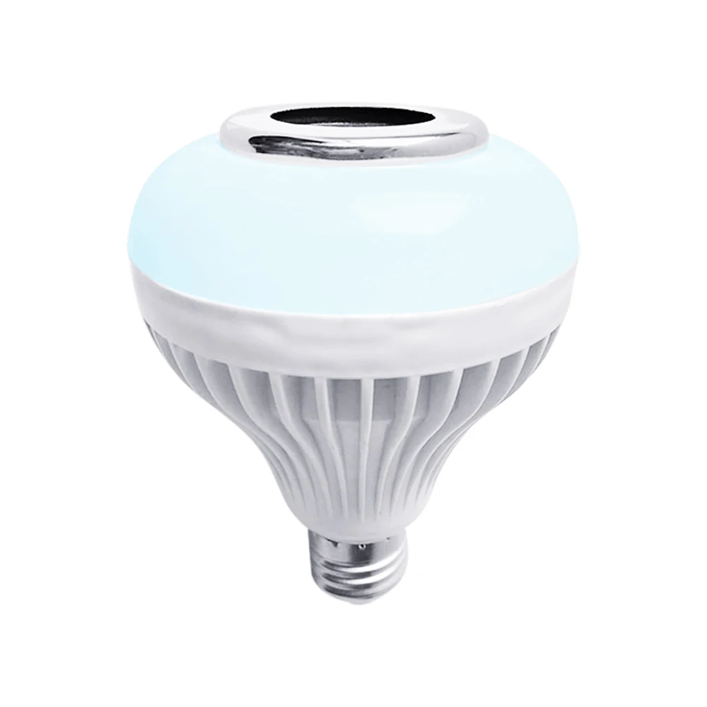 Умный светодиодный RGB беспроводной светильник Bluetooth динамик лампа 12 Вт музыка