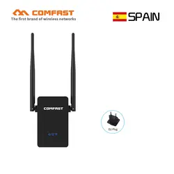 COMFAST Wi-Fi ретранслятор 300 Мбит Мини Беспроводной N маршрутизатор Wi-Fi ретранслятор Long Range Extender усилитель сигнала антенны ЕС разъем