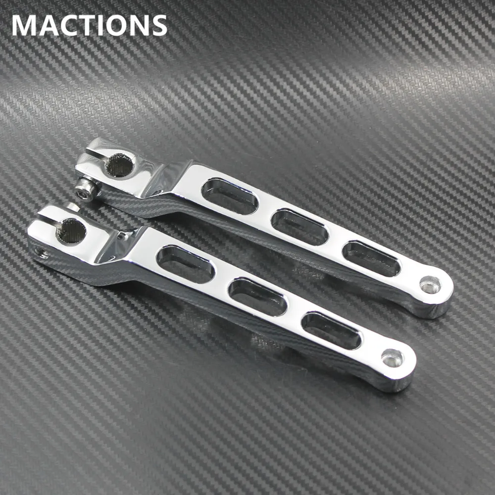 Motorcycle Motocross Silver Heel Toe Shift Levers Bike Touring Gear