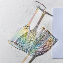 Высококачественное ионное сито с сеткой, золотистое стекло, es шампанское красное вино, коктейльное стекло для дома, вечерние украшения отеля LFB352