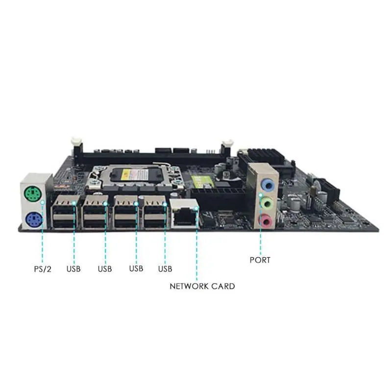 PPYY новинка-X79 Lga 1356 Pin настольная материнская плата Recc Ddr3 Серверная материнская плата для процессора Ddr3 двойной двухканальный Pci-E X16 для Intel H61