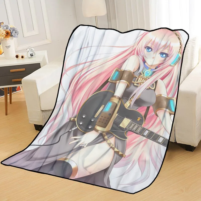 Новое поступление Hatsune Miku одеяло s печать мягкий сон одеяло на дом/диван/офис портативный дорожный Чехол одеяло - Цвет: Blanket 10