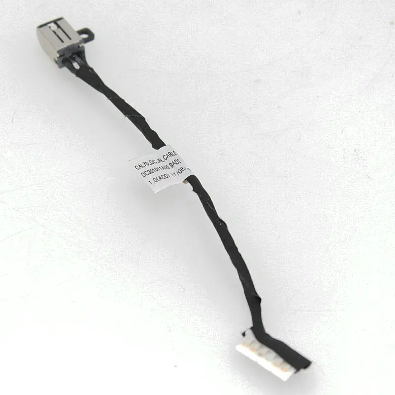

new original for DELL Inspiron 15 5570 17 5770 dc jack connector CAL70 DC power jack cable DC301011B00 02K7X2 cn-02K7X2 2K7X2