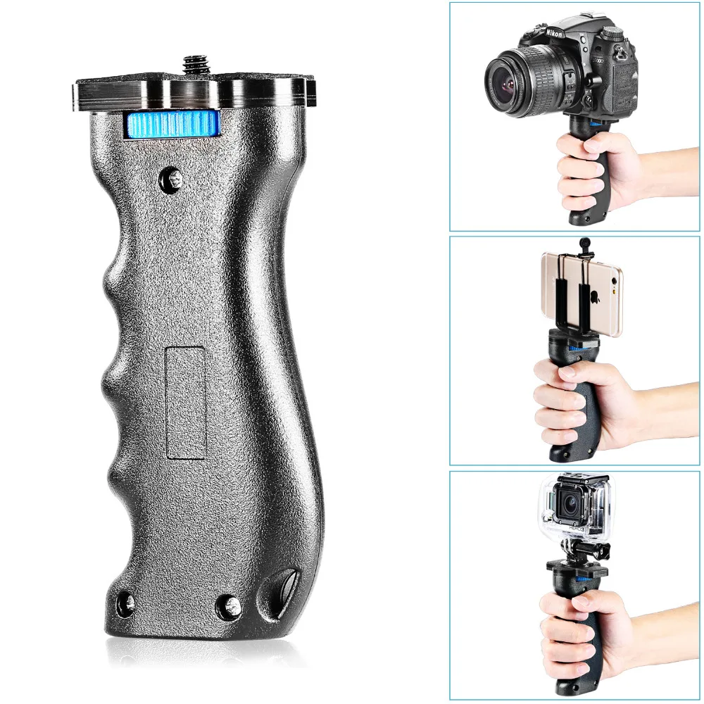 Neewer 2 Pack Camera Handle Pistol Grip Handheld Stabilizer 1/4" Screw