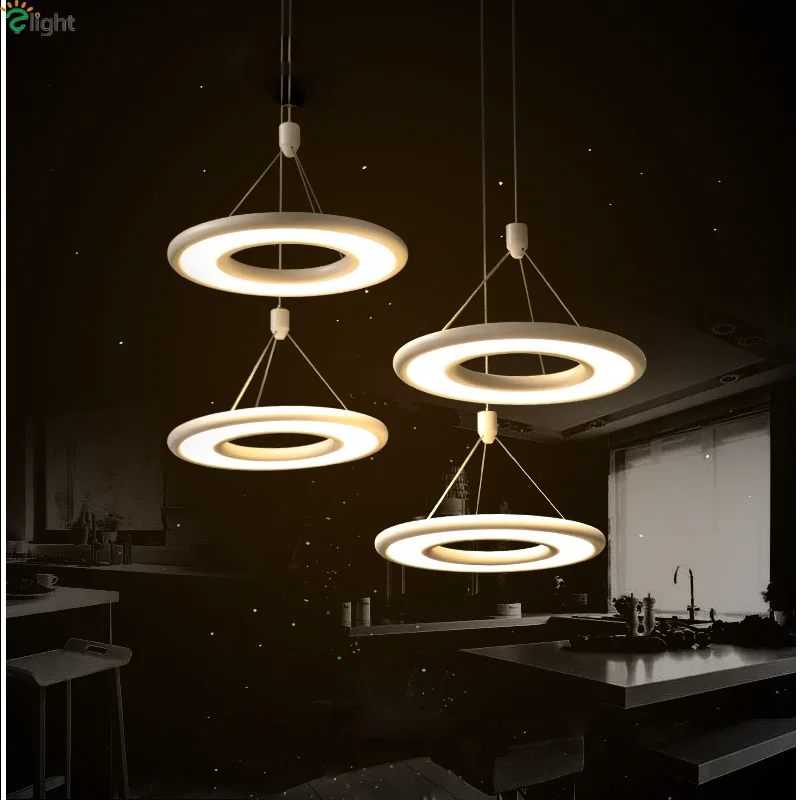 

Nordic Simple Led Pendant Chandelier Lighting Lustre Acrylic Dining Room Led Chandeliers Lamp Bedroom Led Hanging Lights Fixture