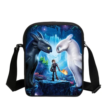

Crossbody Bags For Boys Girls How To Train Your Dragon Night Fury 3D Printing Small Shoulder Bag Casual Sling Bag Sac A Main