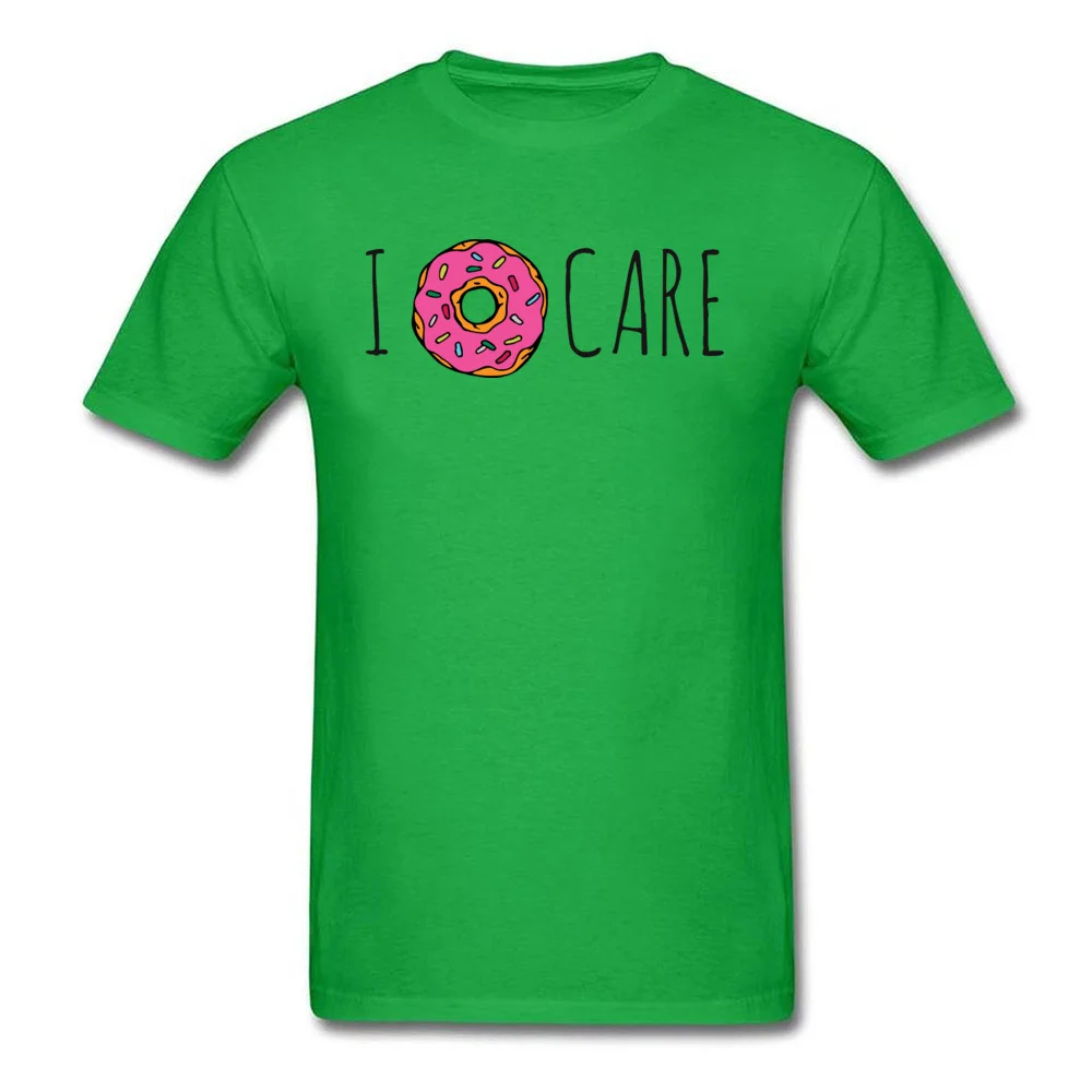 Personalized I Doughnut Care Men T-Shirt 2018 Hot Sale VALENTINE DAY Short Sleeve Round Neck 100% Cotton Tees Tops & Tees I Doughnut Care green