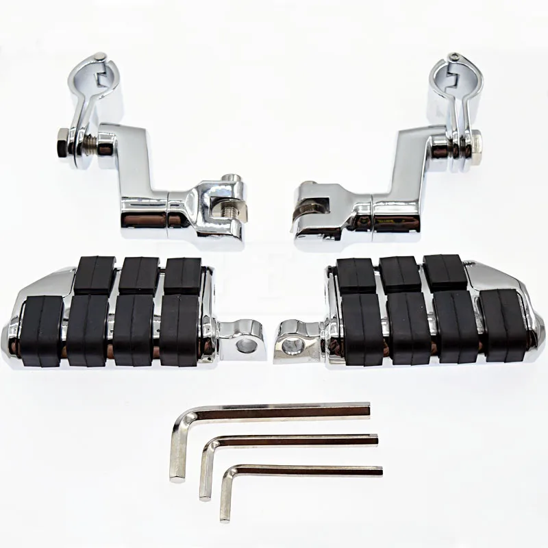 Для Honda GoldWing GL1800 2001 2002 2003 2004 2005 2006 2011 GL 1800 мотоцикл 1 &quotDually Highway зажимы большие