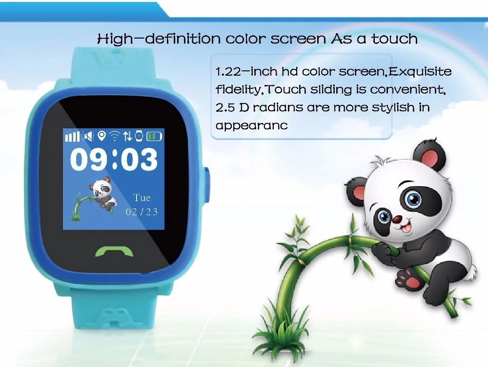 Новые часы с gps трекингом для детей, сенсорный экран, Смарт-часы SOS, поиск вызовов, расположение, плавание, IP67, водонепроницаемые детские часы HW8S