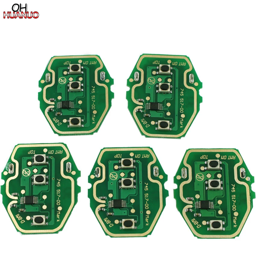 5PCS NEW EWS Remote 3 Button KEY Circuit Board 433MHZ or ...