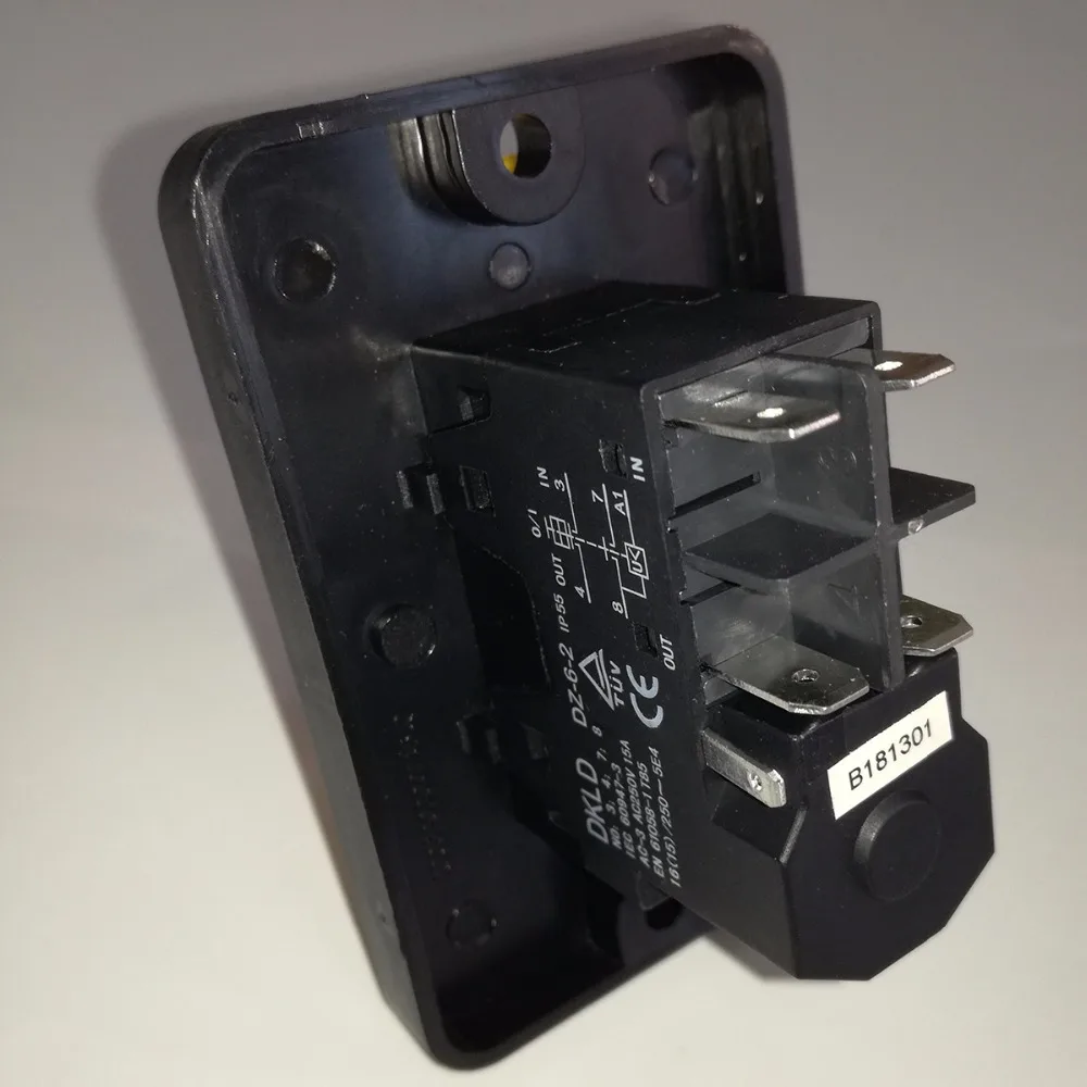 DKLD 5 pins IP55 водонепроницаемый электромагнитный кнопочный переключатель запуска и