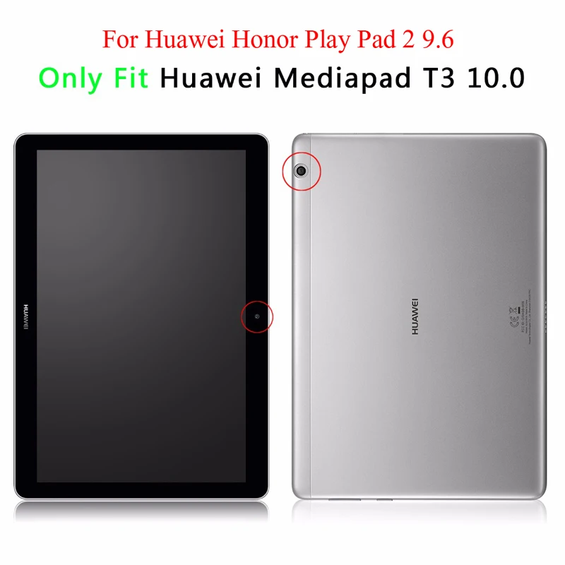 Для huawei MediaPad T3 10 Чехол Флип Кожа PU Smart Стенд чехол принципиально для huawei MediaPad T3 10 AGS-L09 AGS-W09 9," Tablet