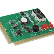 4-разрядный ЖК-дисплей Дисплей ПК Анализатор диагностический Материнская плата Post тестер высокое качество