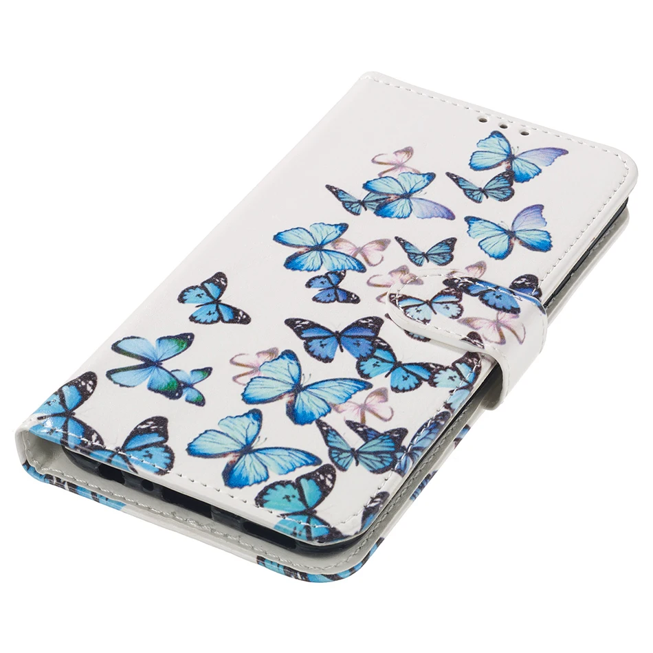 الرخام جلد حافظة لهاتف huawei P30 برو P الذكية 2019 الشرف 10 لايت P10 P8 البسيطة P9 لايت 2017 محفظة مع حامل بطاقة غطاء