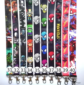 

Wholesale 1000pcs New mix cartoon Lanyard/ MP3/4 cell phone/ keychains /Neck Strap Lanyard free shipping H-28