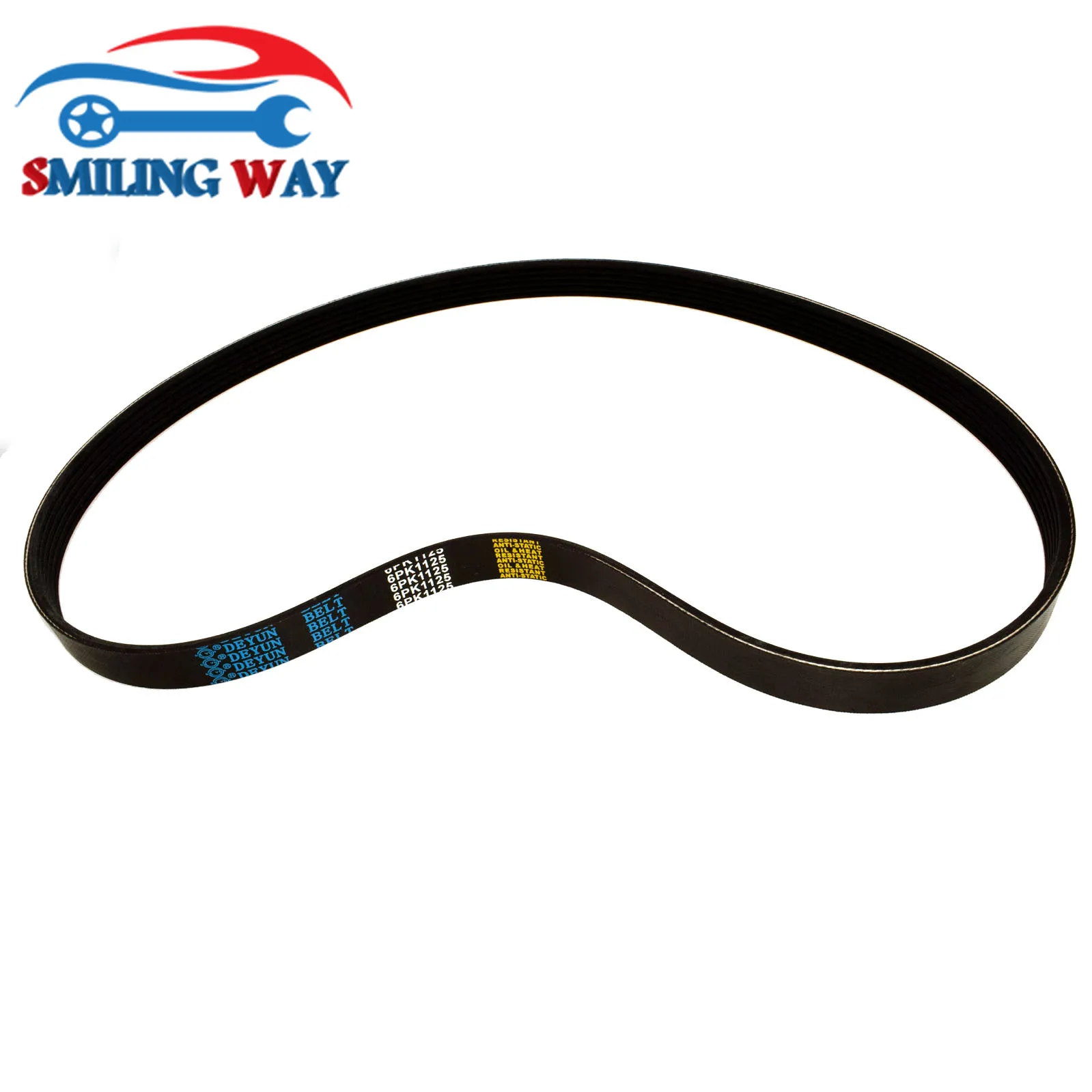 V образный ремешок привода для VW Audi Citroen Lada Fiat Peugeot Renault Seat Skoda Bora Golf Lupo Polo OE #6PK1120 6PK1125