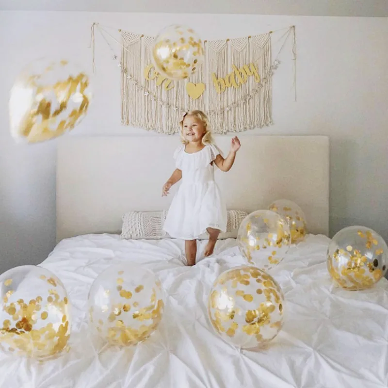 63 шт DIY 12 дюймов темно синий коралловый шар розовое золото круглые шары воздушные