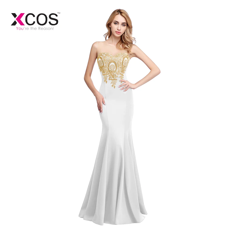 Robe de Soiree Longue Sexy Wine Red Mermaid Lace Evening Dress Long Cheap Gold Appliques Evening Gowns Vestido de Festa