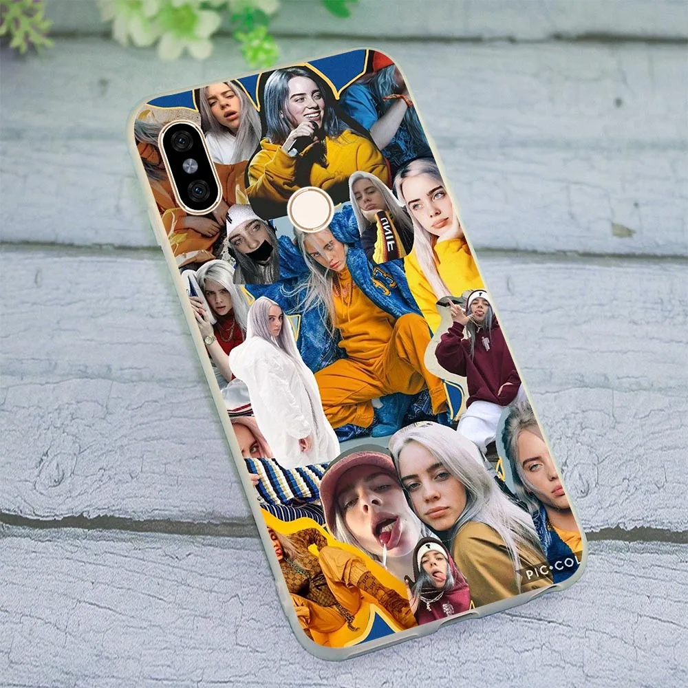 

Billie Eilish Singer Star Music Case for Xiaomi Mi 9 se 8 SE A1 A2 Lite Covers for Redmi Note5 5Pro 5A 4A 5 Plus 4X Cover