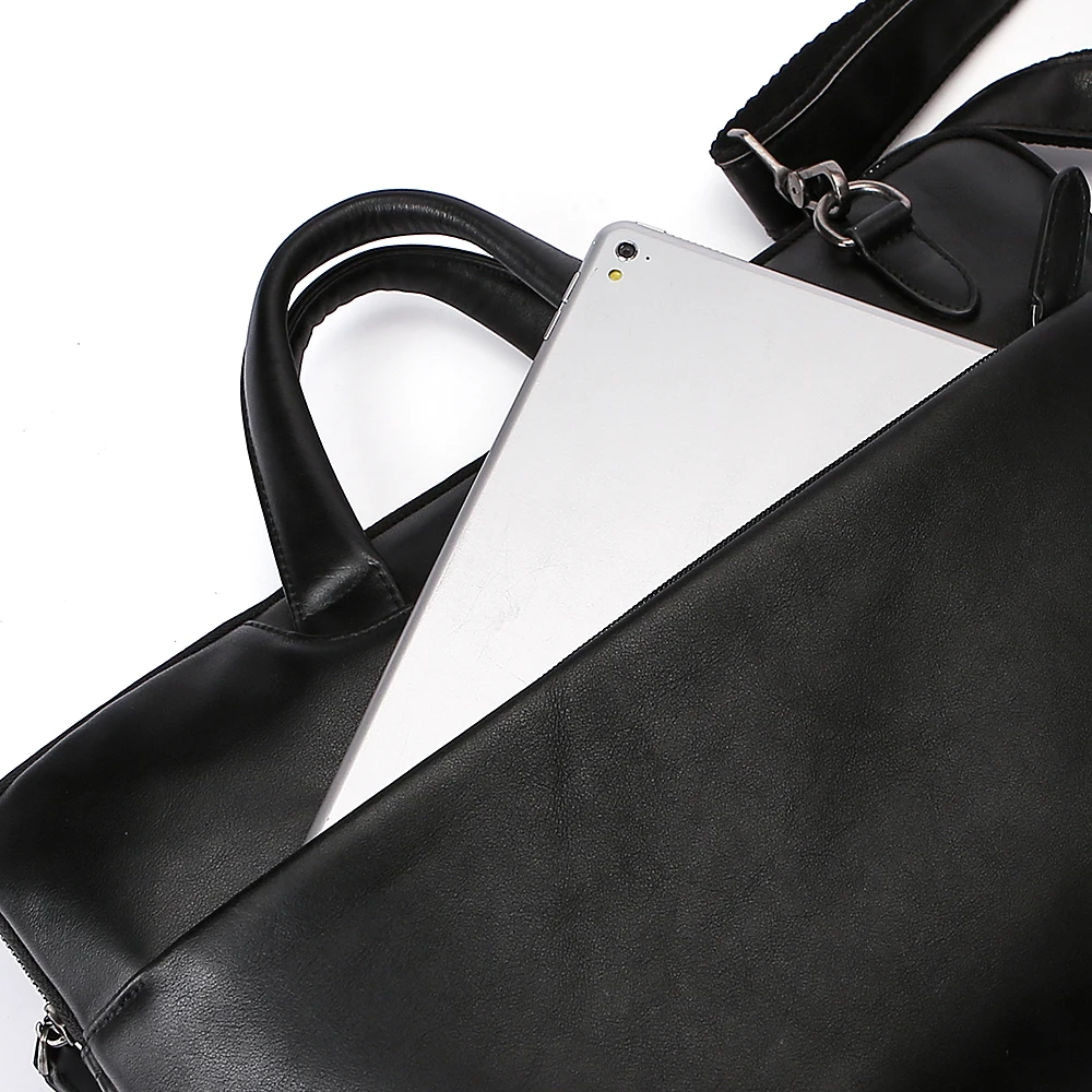 MVA Мужские портфели из натуральной кожи, сумки на плечо, черные сумки, деловая сумка для мужчин, для документов, Мужские портфели, кожаная сумка для ноутбука