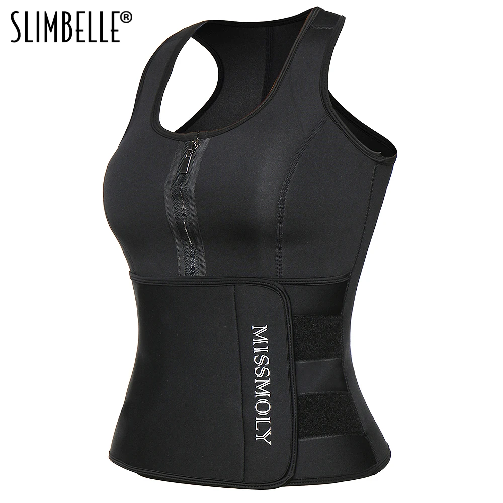 

Waist Trainer Corset Neoprene Sweat Sauna Vest for Weight Loss with Waist Cinchers Trimmer Belt Slimming Body Shaper