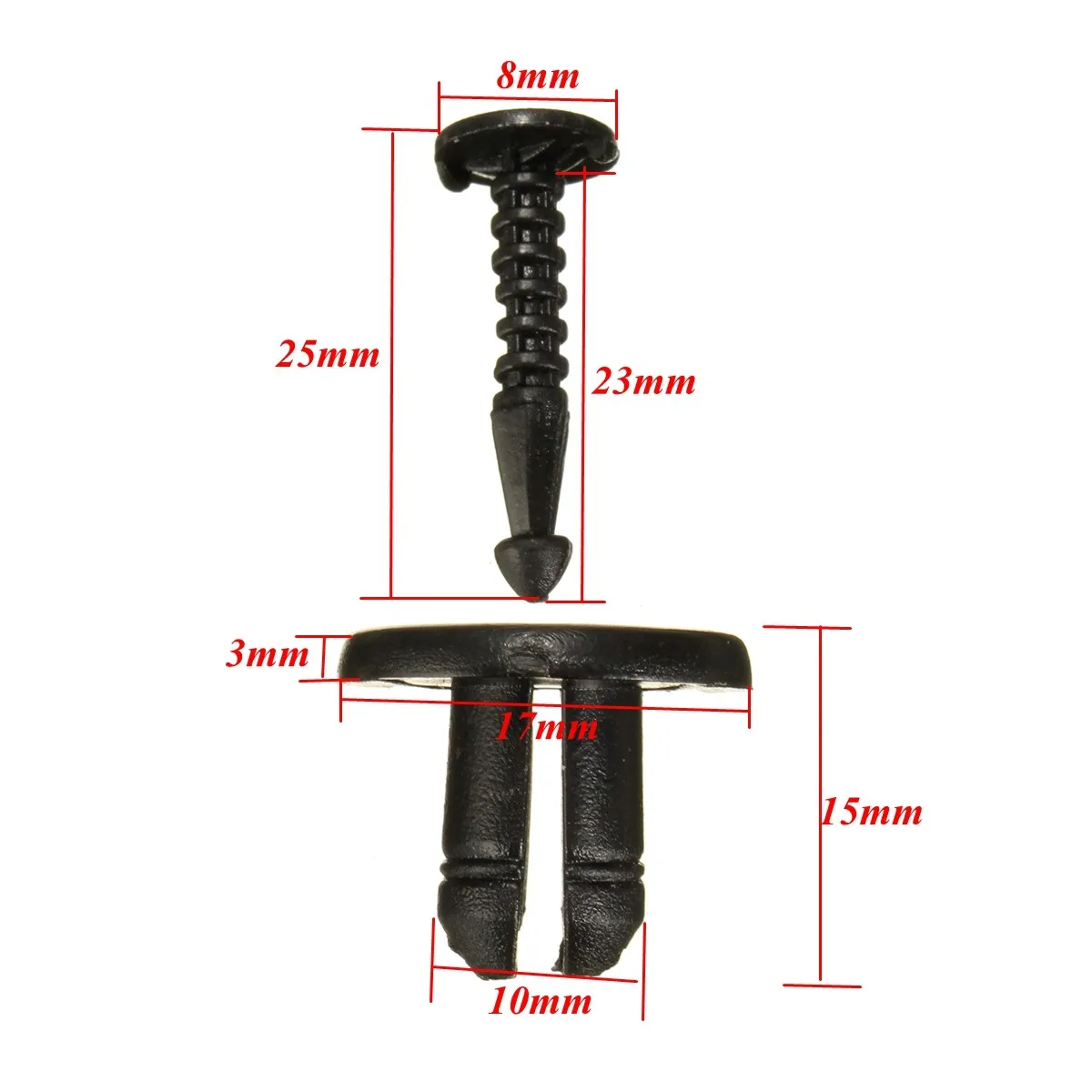 Заклепки для бампера Renault Clio Laguna Megane Espace 20 шт.|trim clips|clip rivetbumper fasteners |
