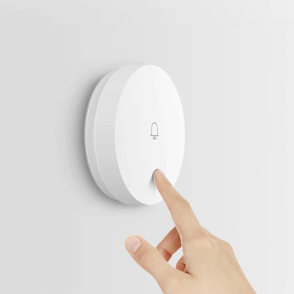 Новый Xiaomi Mijia умный беспроводной дверной звонок 110 240 в 2 Вт приложение пульт
