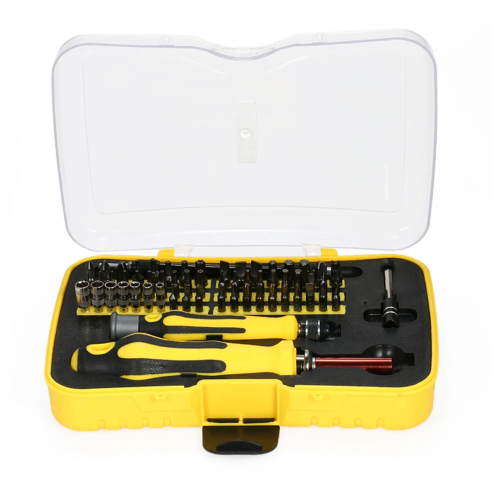

61 in 1 Magnetic Torx Hex Slotted and Phillips multitul Screwdrivers bit set Repair Tools Kit for Cellphone Laptop