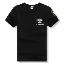 Поле Выживание Военный Униформа эластичные колготки с короткими рукавами футболки для мужчин спецназ Половина рукава Тактический пеший Туризм футболк